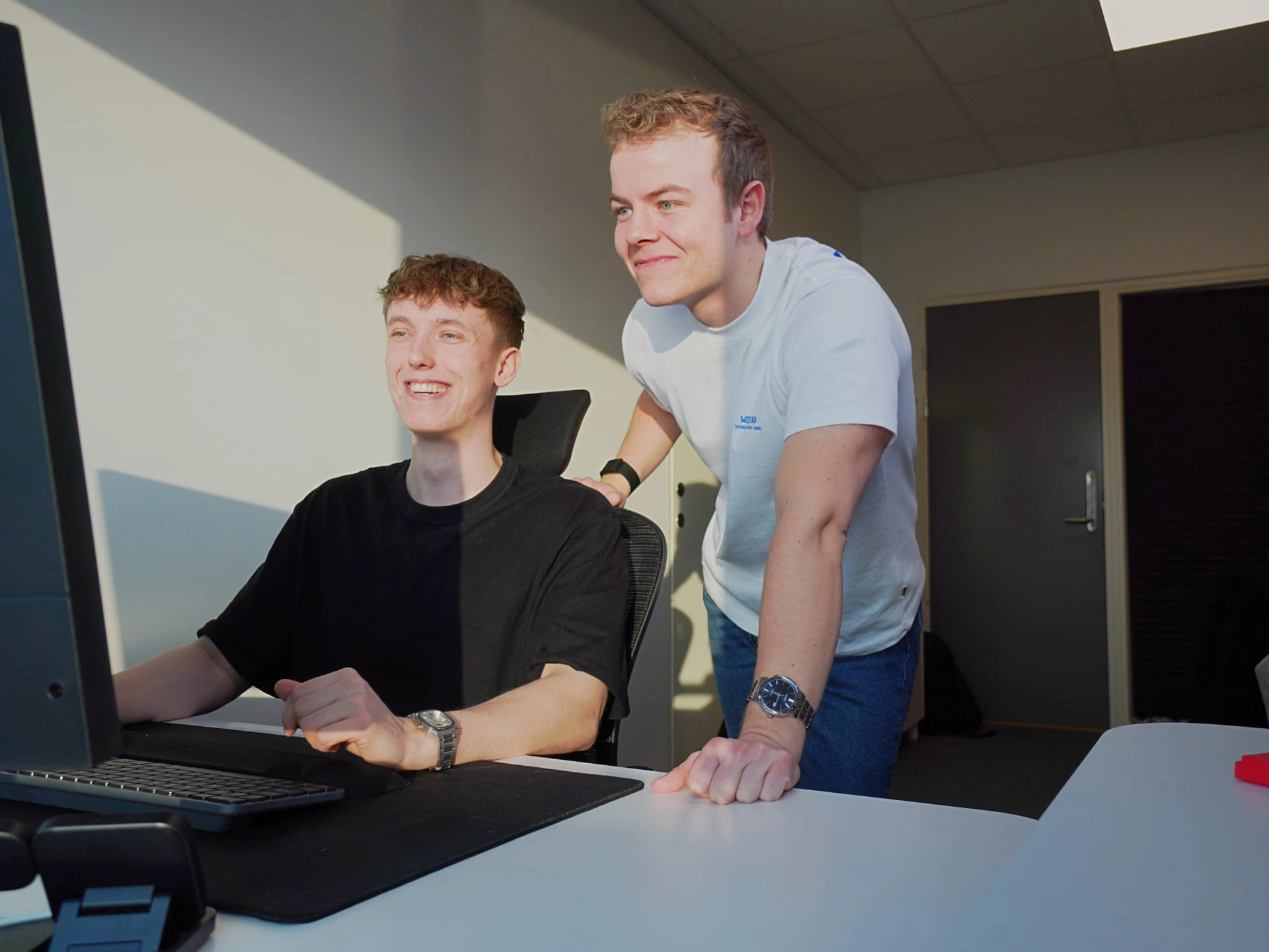 Kristian and Jonas, co-founders of 2Nørder